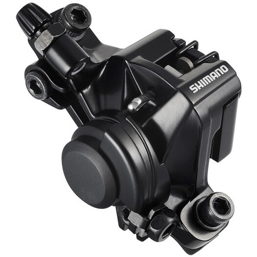 SHIMANO BR-M375 disc brake calliper, without adapter for front or rear, black click to zoom image