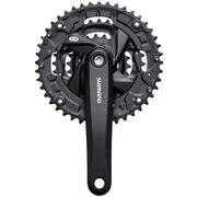 SHIMANO FC-M371 chainset, square taper - 44/32/22T - 175mm black