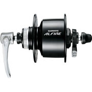 SHIMANO DH-S501 Alfine, 6v 3w, Centre-Lock disc, 36h, Q/R, black