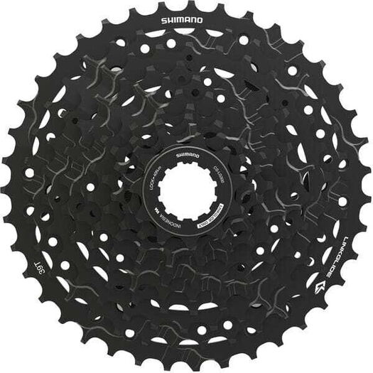 SHIMANO CUES CS-LG300-10 Link Glide cassette, 10-speed, 11 - 39T click to zoom image