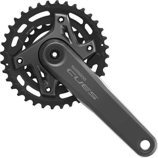 SHIMANO FC-U6000 CUES 2 piece design chainset, for 9/10/11-speed, 36/22T, Boost click to zoom image