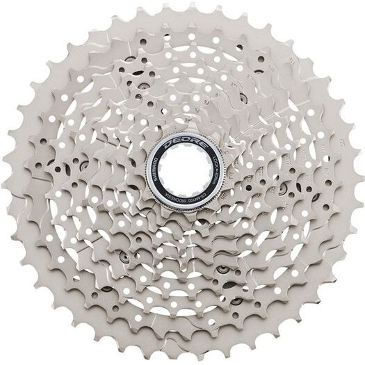 SHIMANO CS-M4100 Deore 10-speed cassette, 11-42T click to zoom image