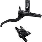 SHIMANO BR-MT410/BL-M4100 Deore bled brake lever/post mount 2 pot calliper Front Right Black  click to zoom image