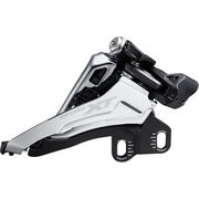 SHIMANO FD-M8100-E Deore XT front mech, 12-speed double, side swing, E-type mount