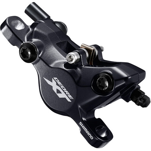 SHIMANO BR-M8100/BL-M8100 XT bled brake lever/post mount calliper, rear left click to zoom image