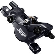 SHIMANO BR-M8100/BL-M8100 XT bled brake lever/post mount calliper, front right