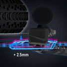 SHIMANO FD-RX825 GRX Di2 front mech, 12-speed double, braze-on click to zoom image