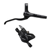 SHIMANO BR-MT200 / BL-MT200 bled brake lever/post mount calliper, black, front right