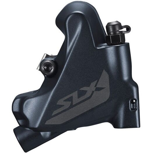 SHIMANO BR-M7110 SLX 2 pot disc brake calliper, flat mount, rear click to zoom image