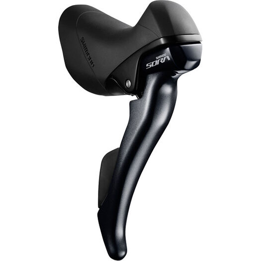 SHIMANO ST-R3000 Sora STI lever set, 9-speed, double click to zoom image
