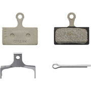 SHIMANO G05S-RX disc pads & spring, steel back, resin