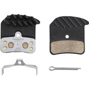 SHIMANO H03C disc pads & spring, alloy/stainless back with cooling fins, metal sintered
