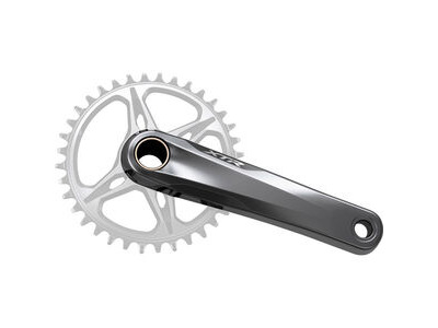 SHIMANO FC-M9120 XTR crank set without ring, 53.4mm chain line, 12-speed, 165mm 