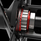 DT SWISS ARC 1100 DICUT disc brake wheel, carbon clincher 50 x 20 mm rim, rear click to zoom image