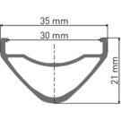DT SWISS HX 1700 wheel, 30 mm rim, 12 x 148 mm BOOST axle , 27.5 inch rear MICRO SPLINE click to zoom image