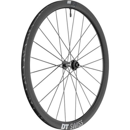 DT SWISS ARC 1400 DICUT disc brake wheel, carbon clincher 38 x 20 mm rim, front click to zoom image