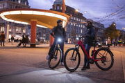 DT SWISS HU 1900 wheel, 25 mm rim, 135mm QR axle, 700c rear click to zoom image
