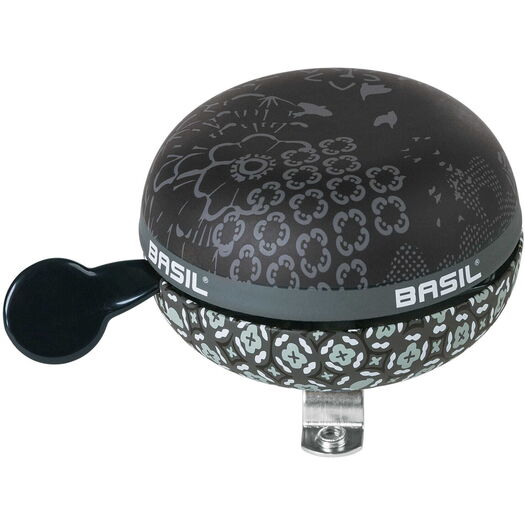 BASIL Boheme, bike bell, 80mm, charcoal click to zoom image